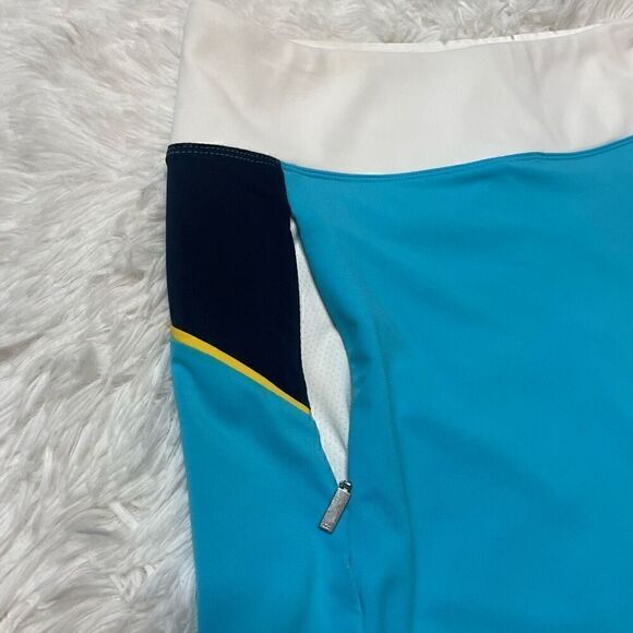 Cutter and Buck Drytec 50 Tennis Skirt Skort Size Small Blue Built in Shorts Poc - Picture 6 of 8